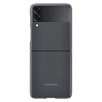 کاور فیبر کربن مدل Leather Case مناسب برای گوشی سامسونگ Galaxy Z Flip 3